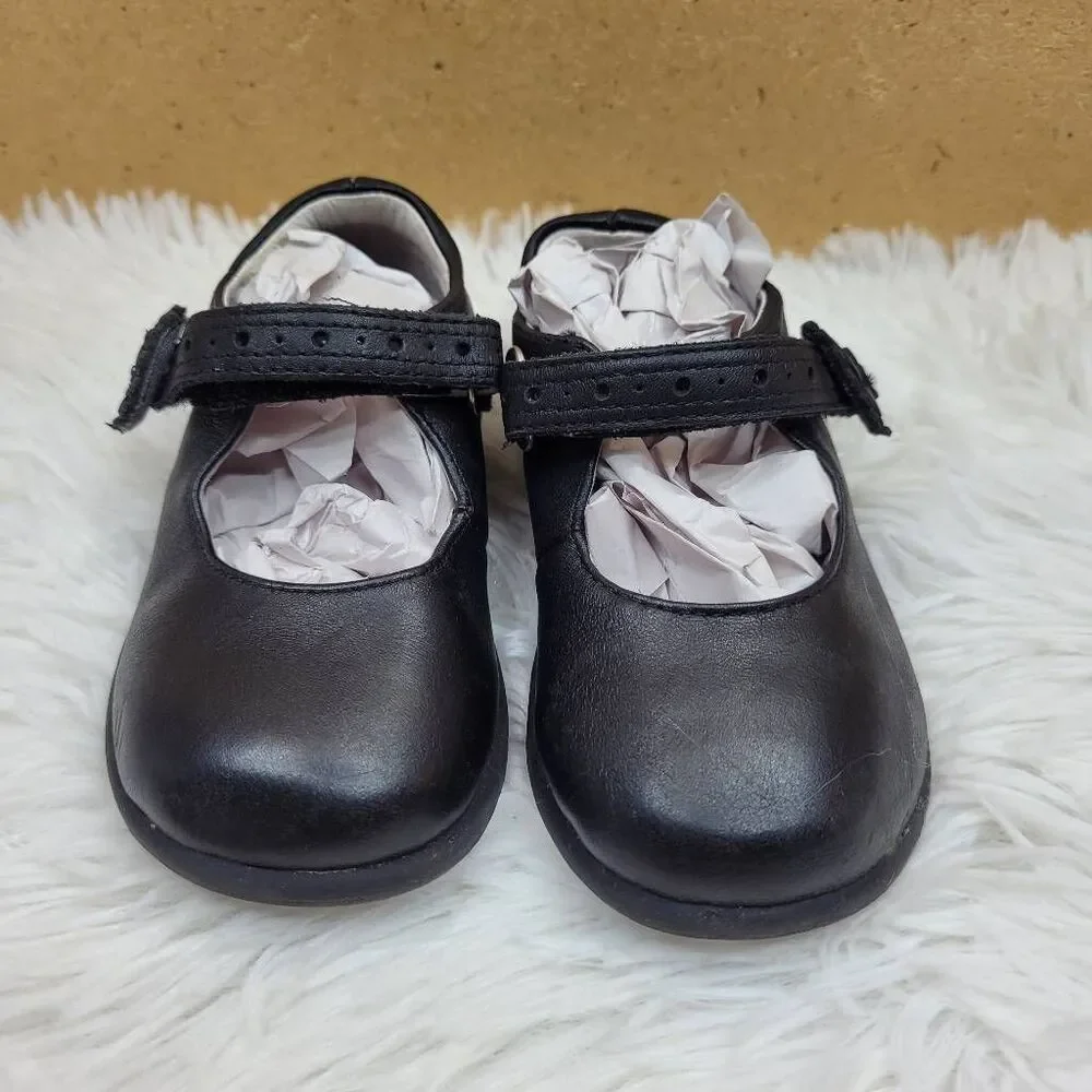 Stride Rite Infant Black Nicolette Mary Janes Size 5 M